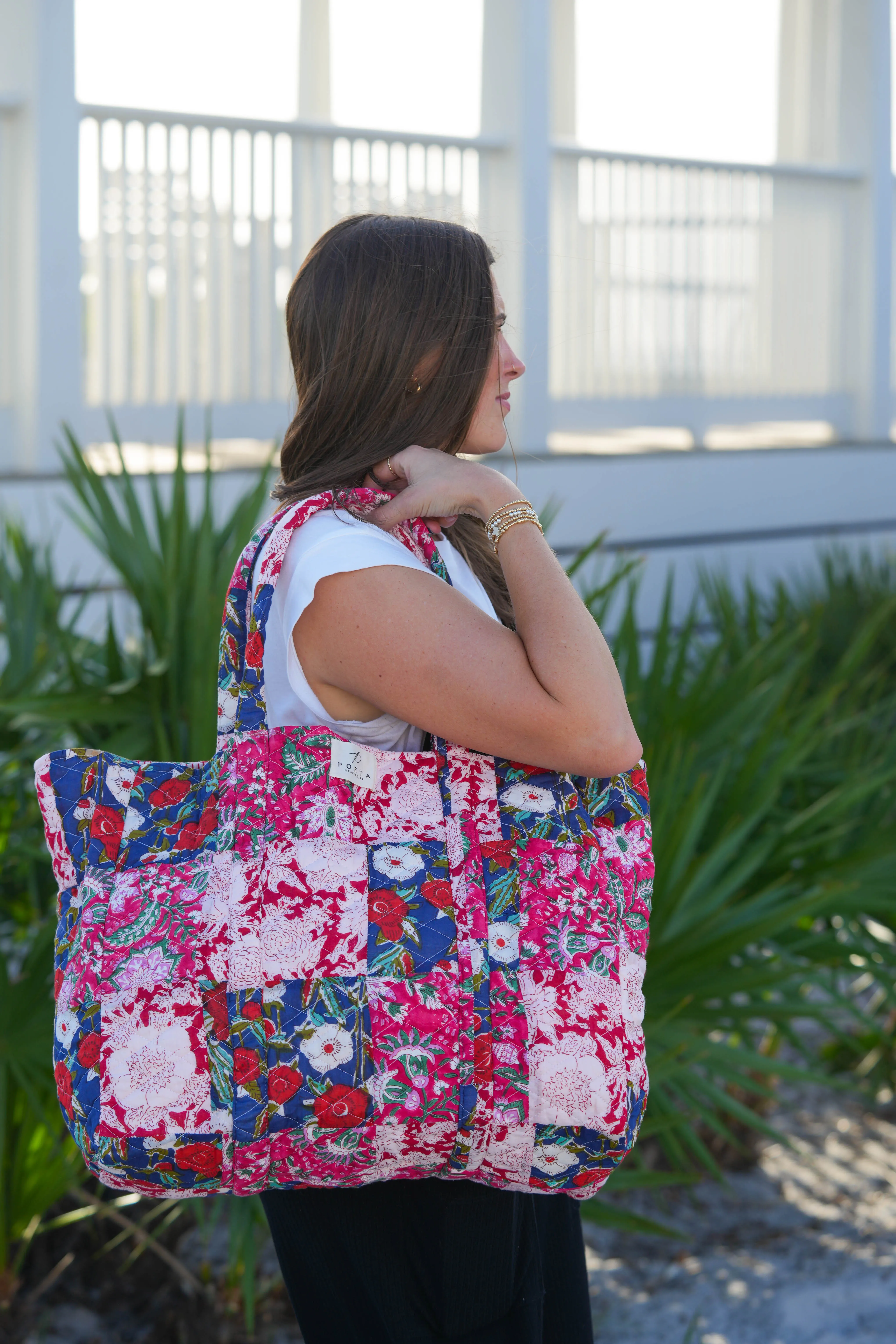 Roma Patchwork Tote