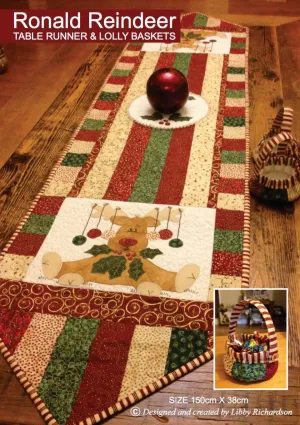 Ronald Reindeer fabric kit