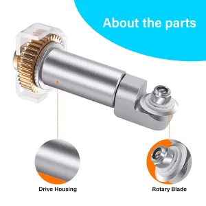 Rotary Blade Drive Housing Works for Maker/Maker 3, Maker Accessories for Cardstock, Foil Poster, Kraft Board, Fabric, Quilting Squares, Sewing Projects, Custom Cards-DIY Craft Projects