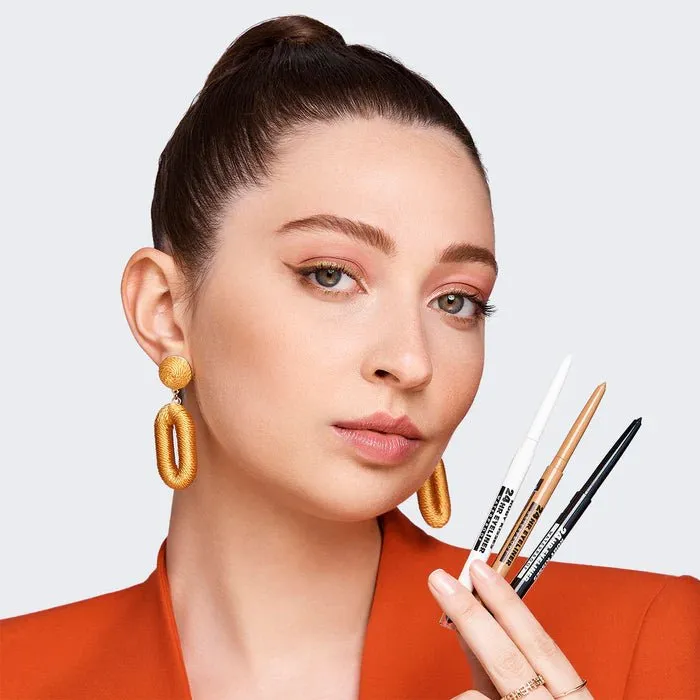 Ruby Kisses 24HR Waterproof Eyeliner – Built-In Smudger & Sharpener | 5 Shades
