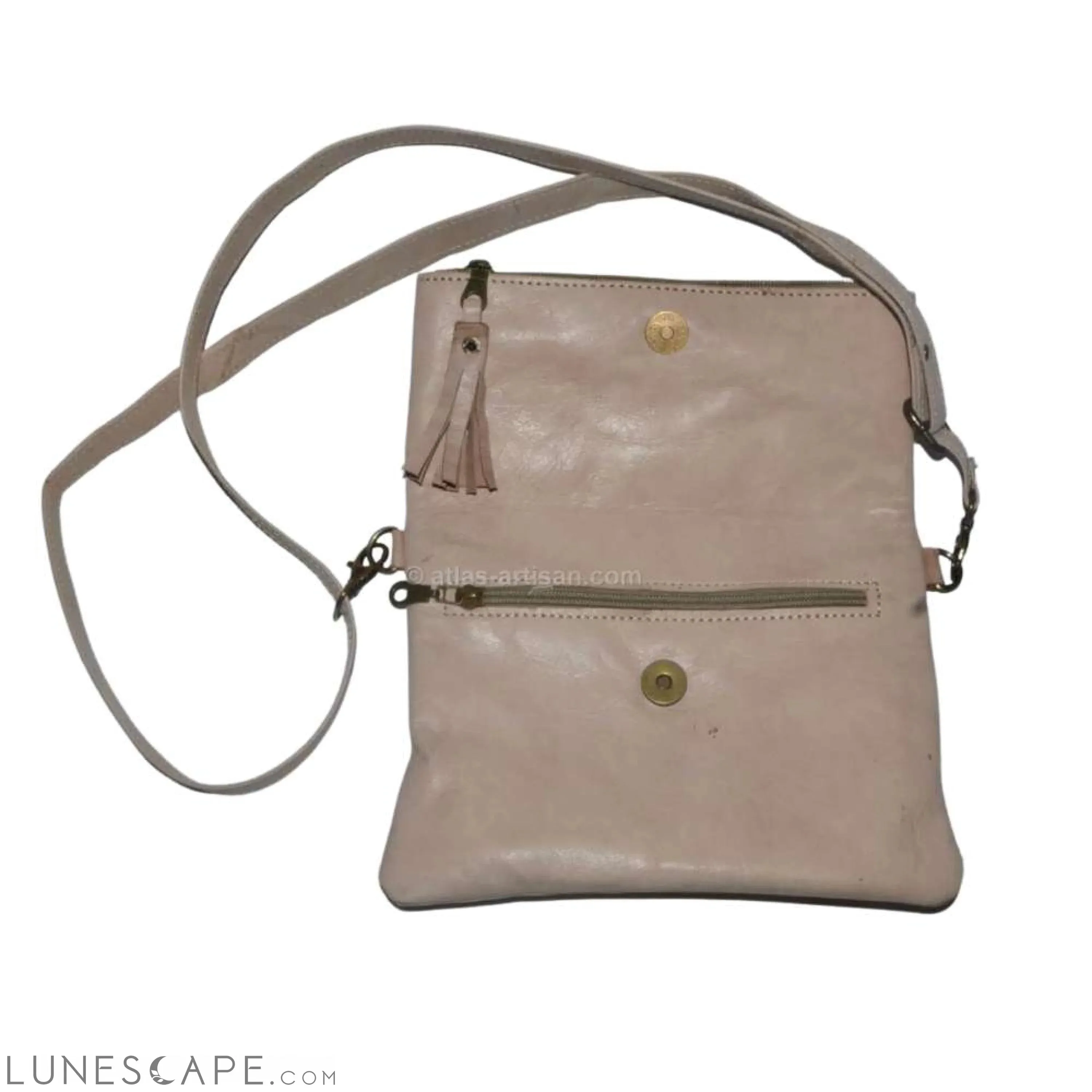 Sac à Main Pierre Slimline Sequined Foldover Slouchy Leather Crossbody Bag