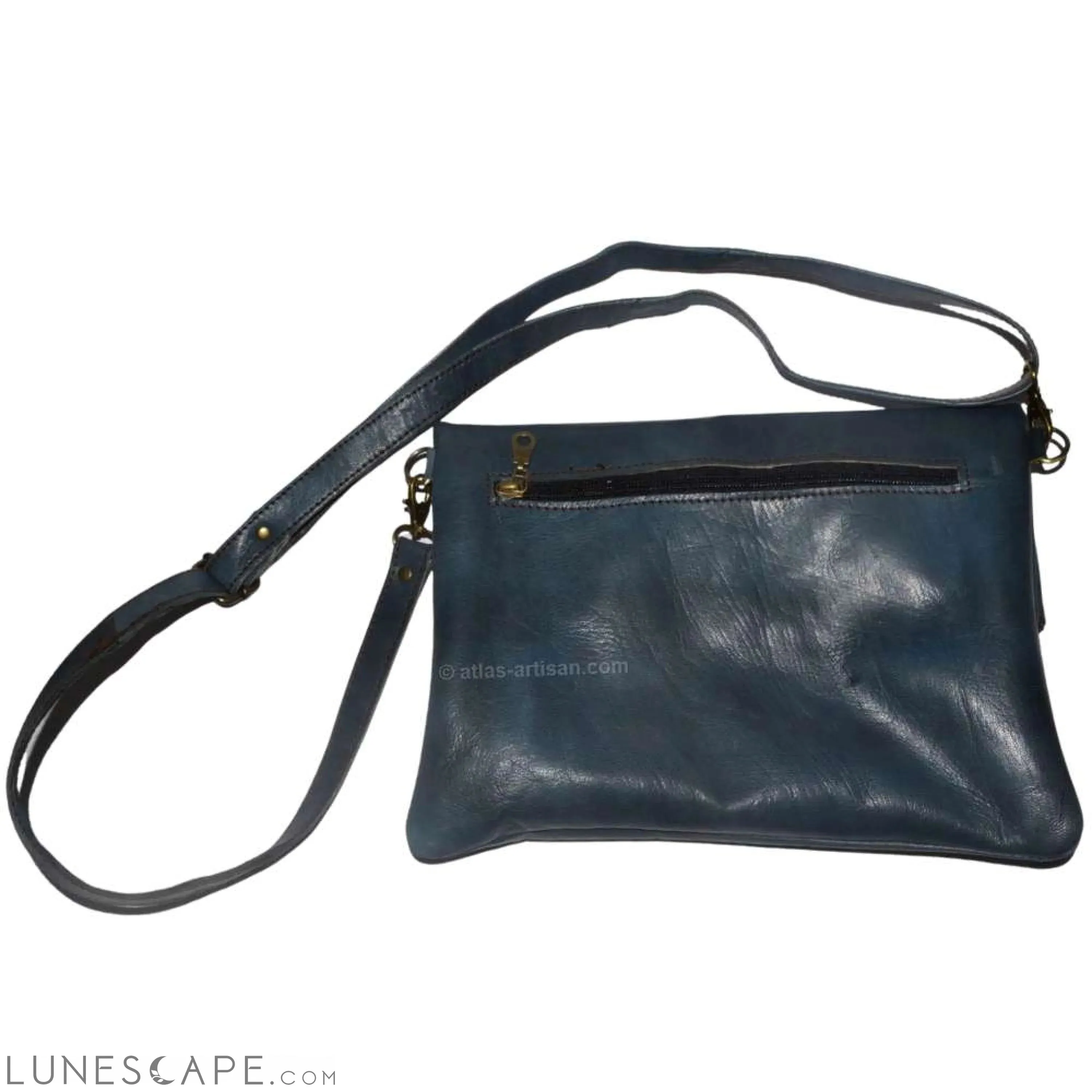 Sac à Main Pierre Slimline Sequined Foldover Slouchy Leather Crossbody Bag