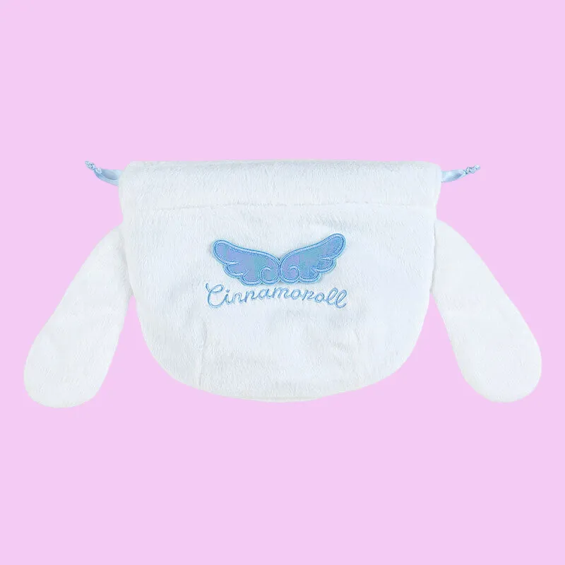 Sanrio Cinnamoroll Starry Sky Plush Drawstring Pouch