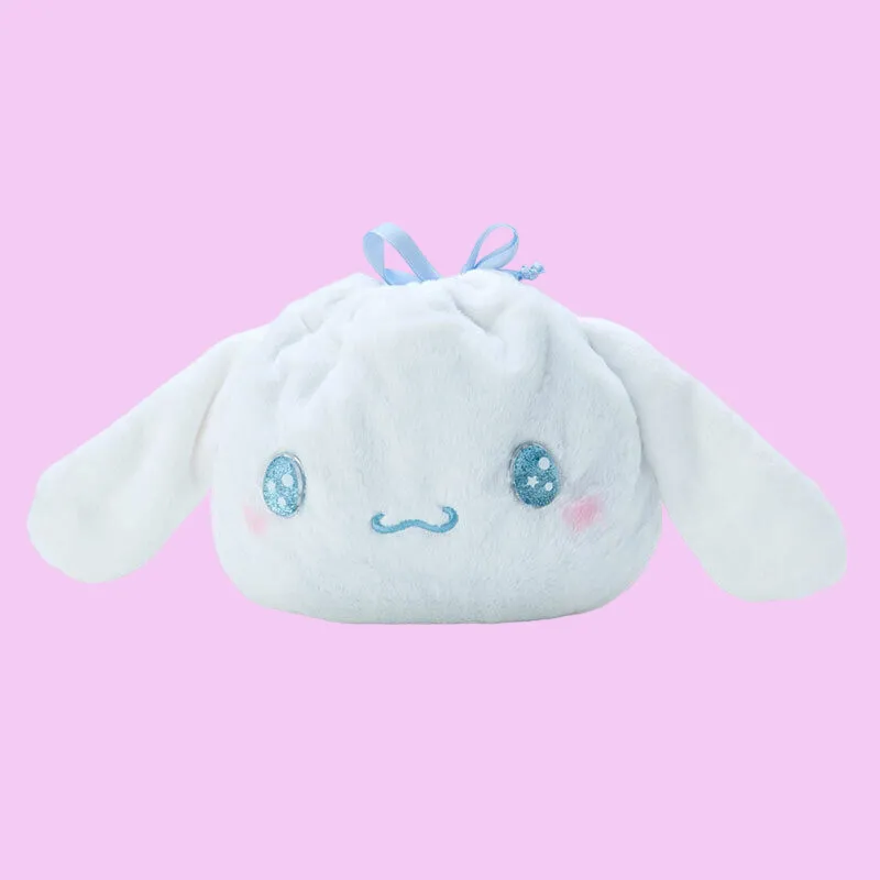 Sanrio Cinnamoroll Starry Sky Plush Drawstring Pouch