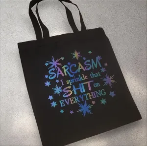 Sarcasm Tote Bag| Funny | Tote Bags | Gifts for Her | Joke Gift | Humour | Birthday | Accessories
