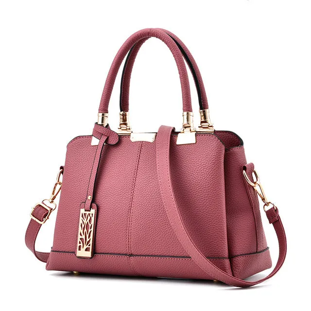 Seasonal clearance One-time offer Bag Bag PU Strap Top-Handle For Capacity Leather Bags Crossbody Traveling Color Solid Adjustable Shoulder Large Women Fashion