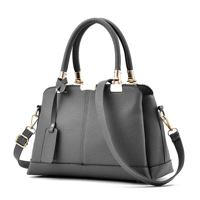 Seasonal clearance One-time offer Bag Bag PU Strap Top-Handle For Capacity Leather Bags Crossbody Traveling Color Solid Adjustable Shoulder Large Women Fashion
