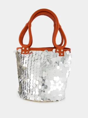 Sequined Medium Viajero Bag