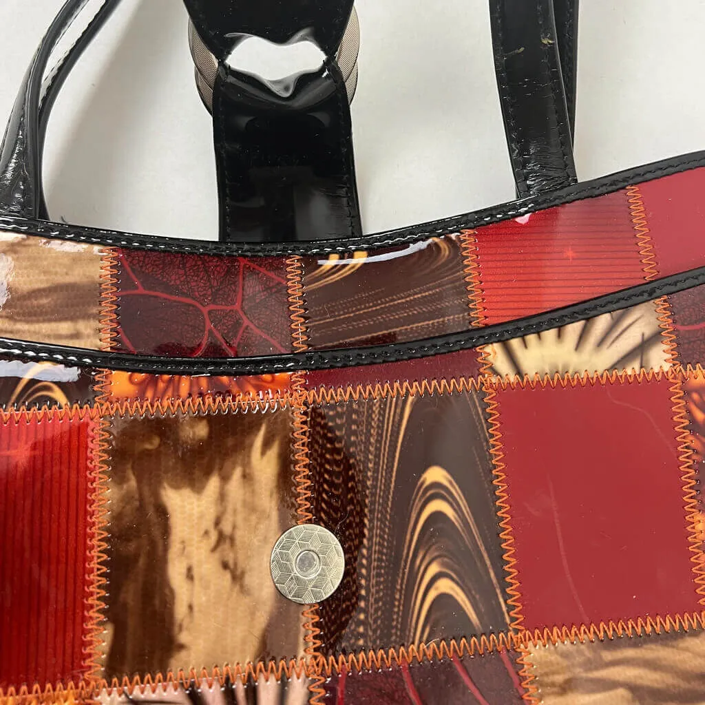 Serenade Beverly Hills Collection Patchwork Leather Shoulder Bag