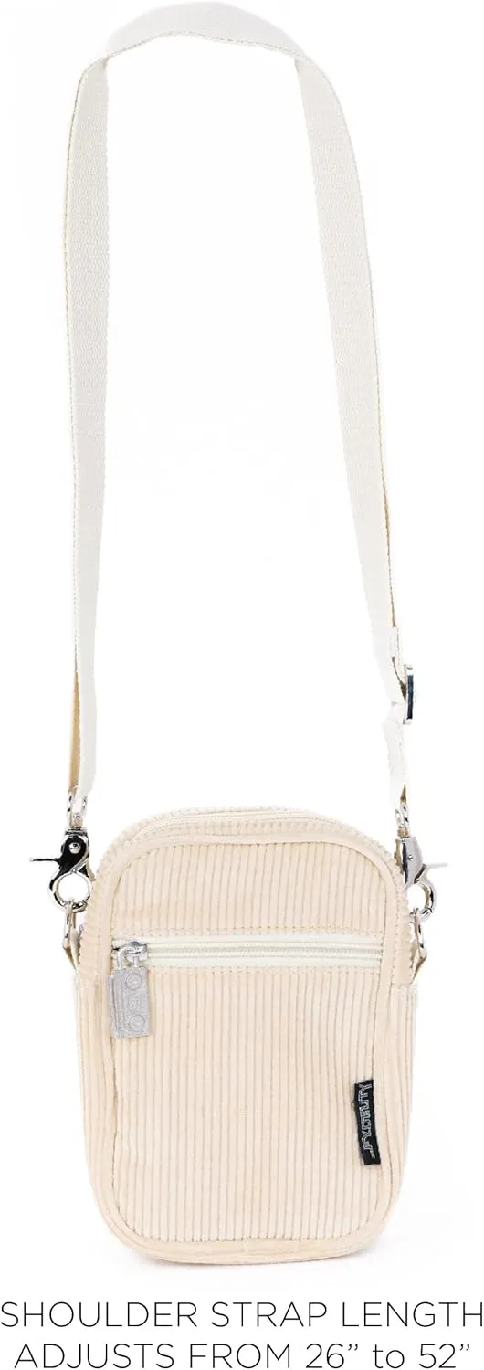 Small Crossbody Bags for Women & Men – 80s/90s Small Bum Bag – Stylish Travel & Festival Belt Bag – Ideal Fanny Pack for Daily Fashion – Perfect for Travel & Everyday Wear (88603)