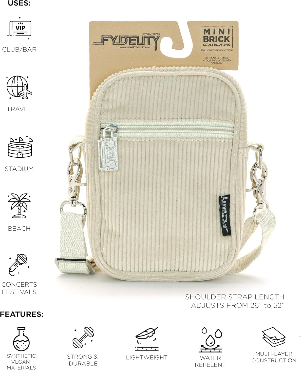 Small Crossbody Bags for Women & Men – 80s/90s Small Bum Bag – Stylish Travel & Festival Belt Bag – Ideal Fanny Pack for Daily Fashion – Perfect for Travel & Everyday Wear (88603)