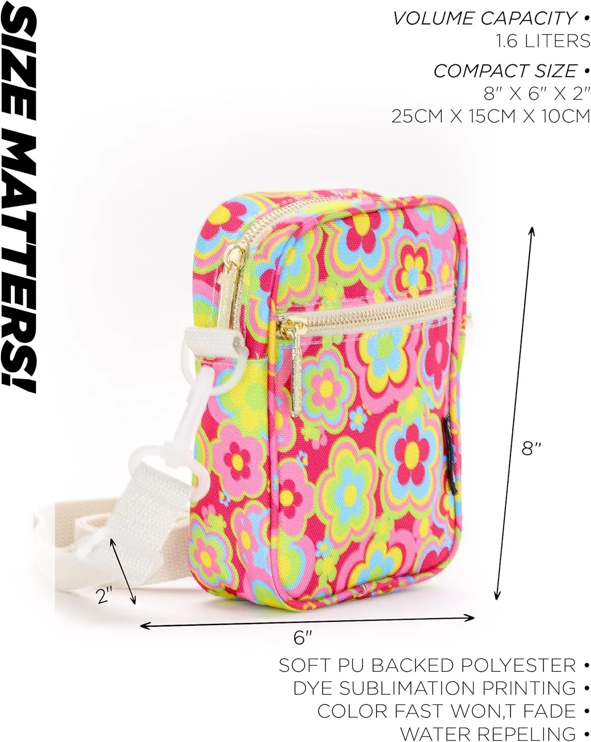 Small Crossbody Bags for Women & Men – 80s/90s Small Bum Bag – Stylish Travel & Festival Belt Bag – Ideal Fanny Pack for Daily Fashion – Perfect for Travel & Everyday Wear (88626)