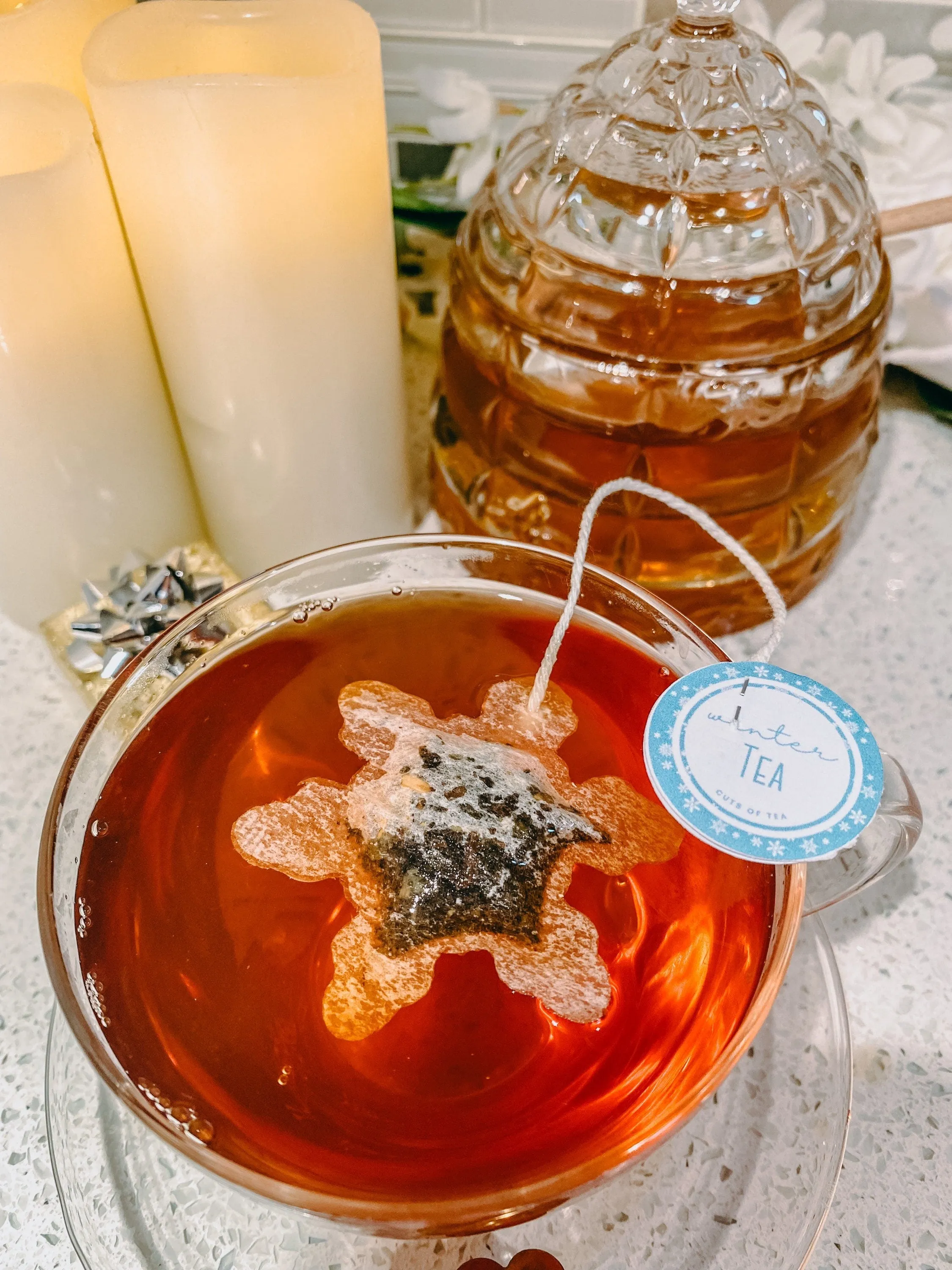 Snowflake Tea Bags