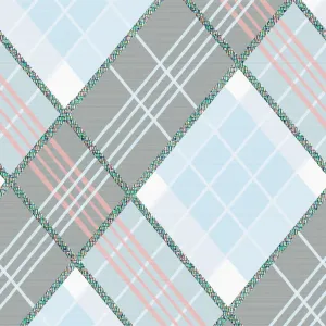 Soft Launch Plaid - Quirky Plaid Fabric