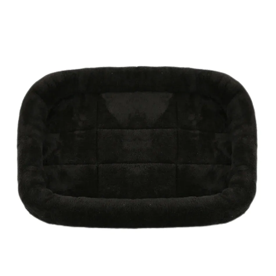 Soft Plush Square Dog Bed Mat Beds for Dogs Cat Small Medium Large Pet Sleep Calming Pad Cat Dog Bed Cushion Pet Supplies