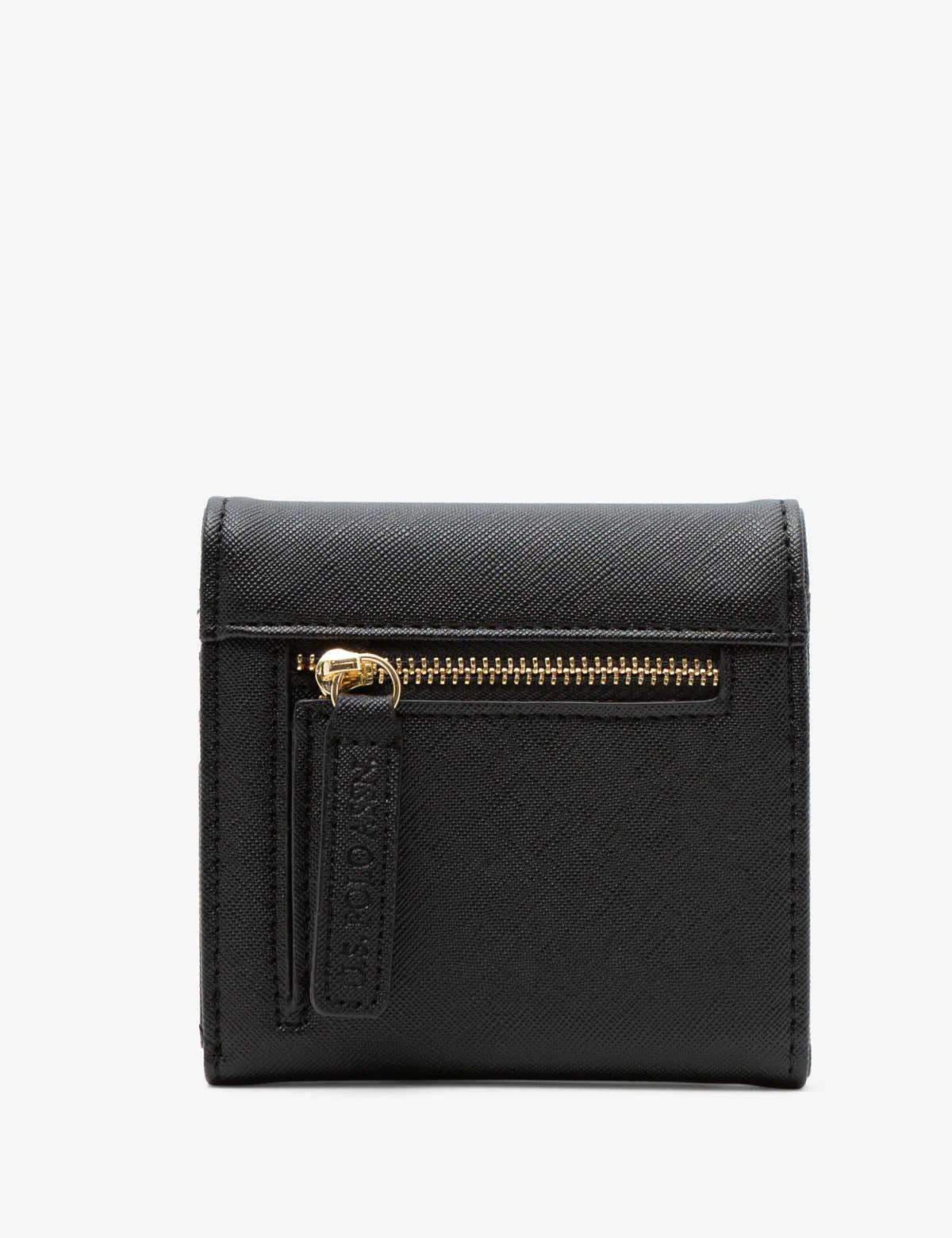 SOLID SMALL FLAP WALLET