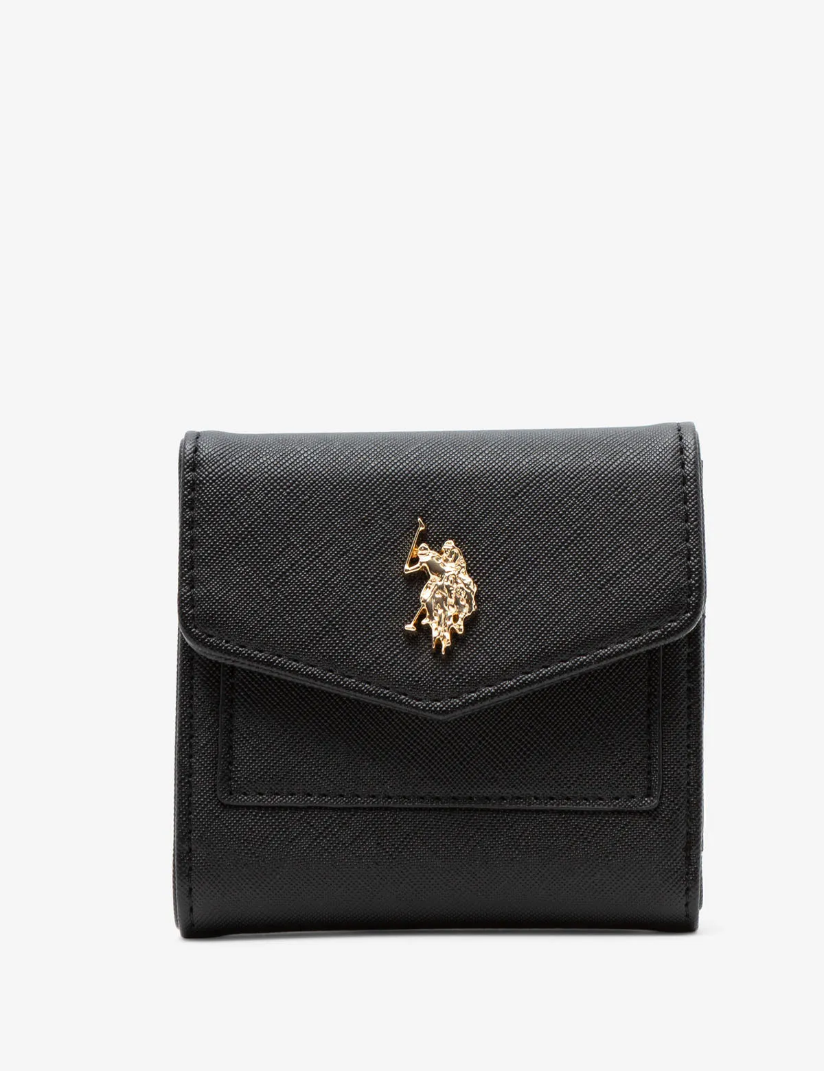 SOLID SMALL FLAP WALLET
