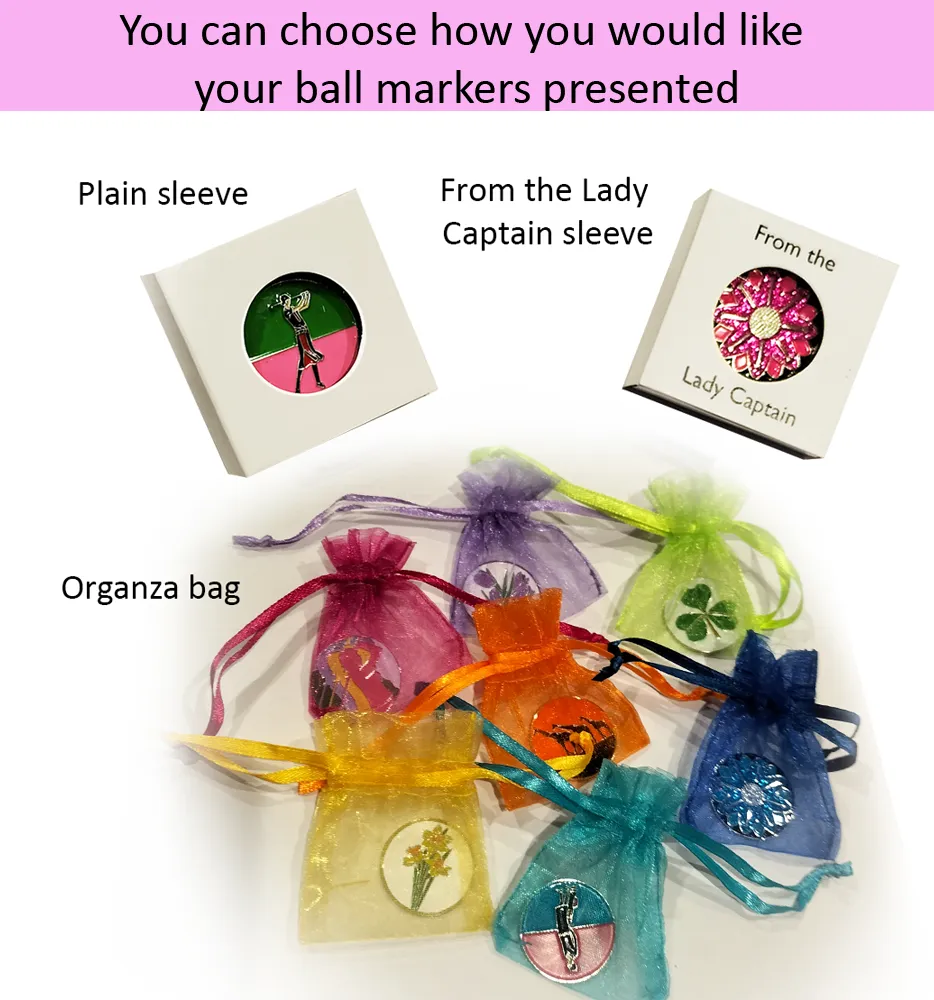 Sparkly Ball Markers