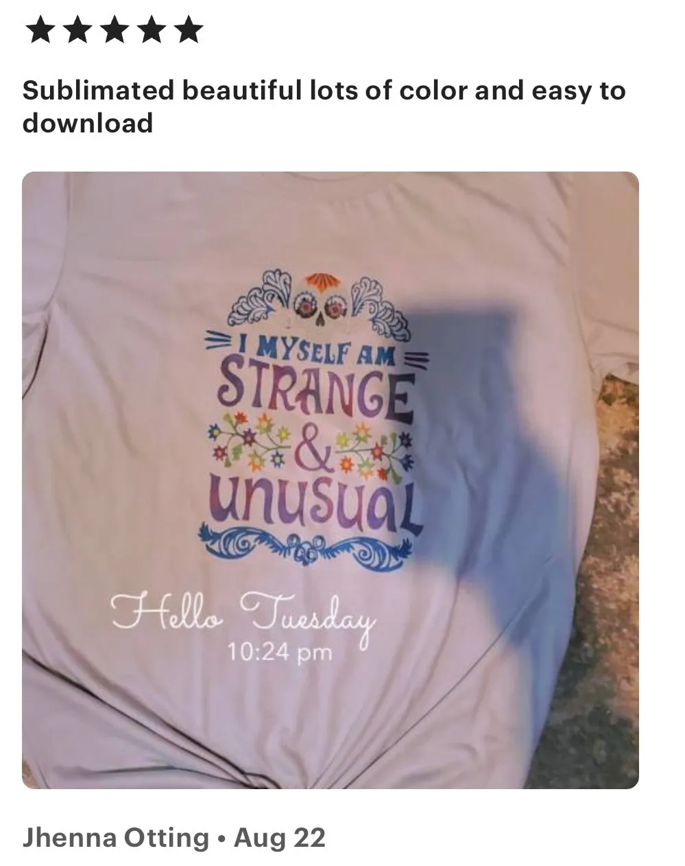 Strange & Unusual: PNG JPEG PDF