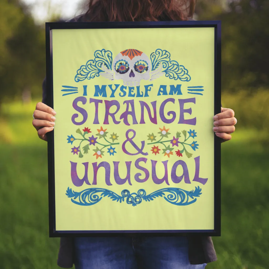 Strange & Unusual: PNG JPEG PDF