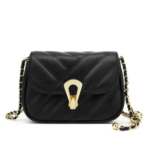 Stylish Split Leather Crossbody