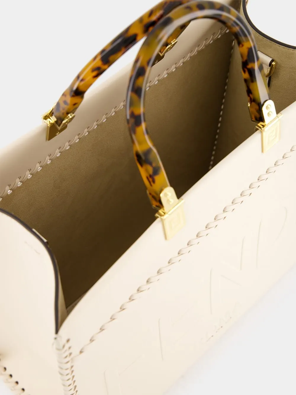 Sunshine Medium Leather Tote Bag