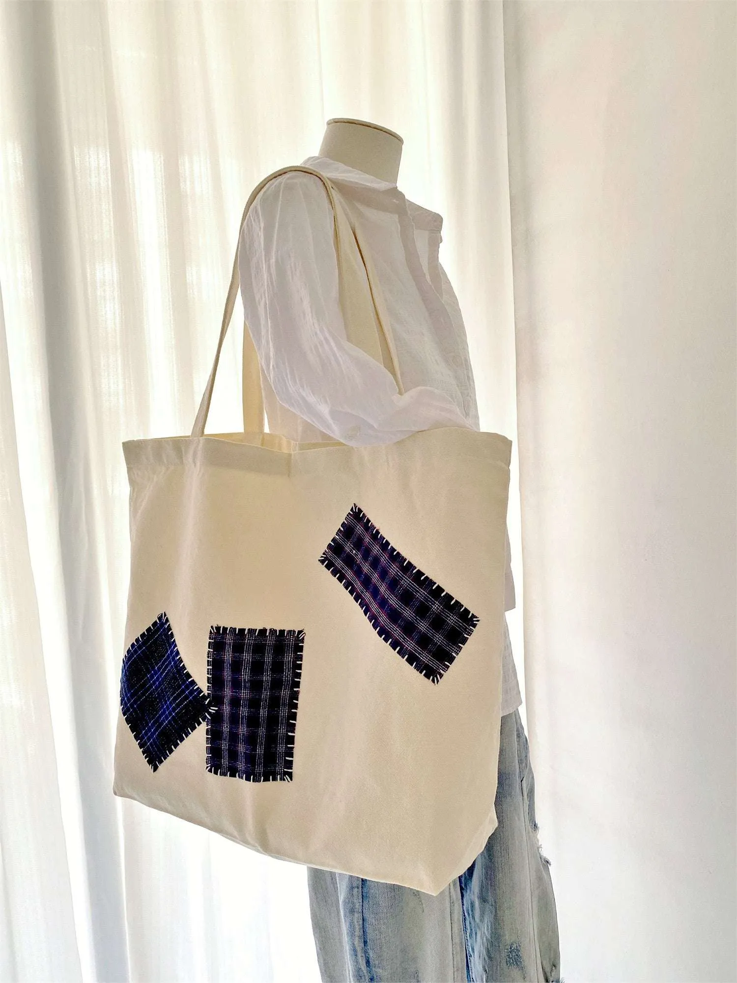Sustainable Patchwork Tote