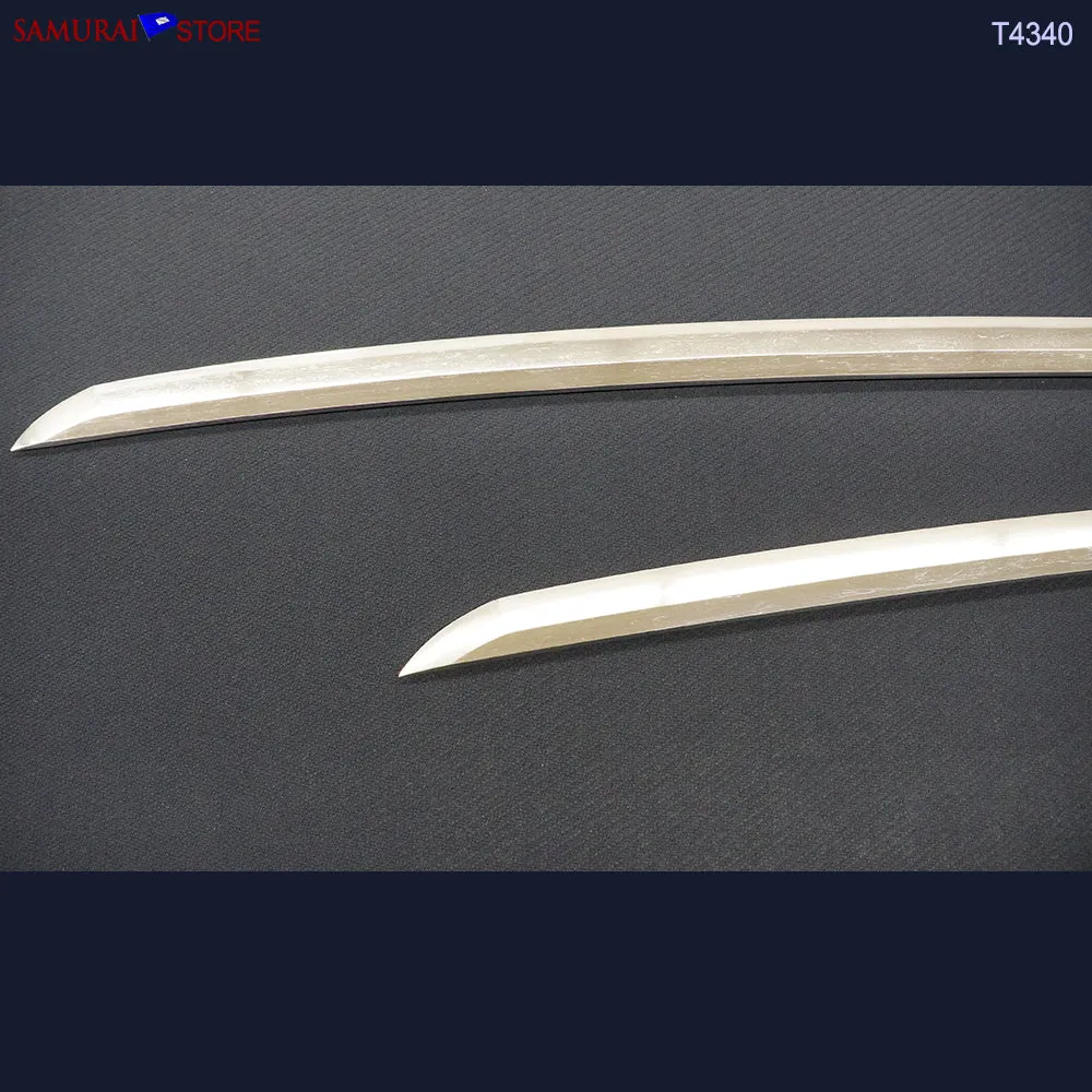 T4340 A Pair of Katana & Wakizashi swords SUKESADA in Ornate Mountings