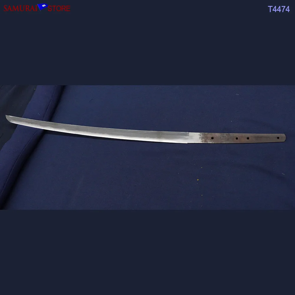 T4474 Pair of antique Katana & Wakizashi swords in Ornate Mountings w/ NBTHK certificates