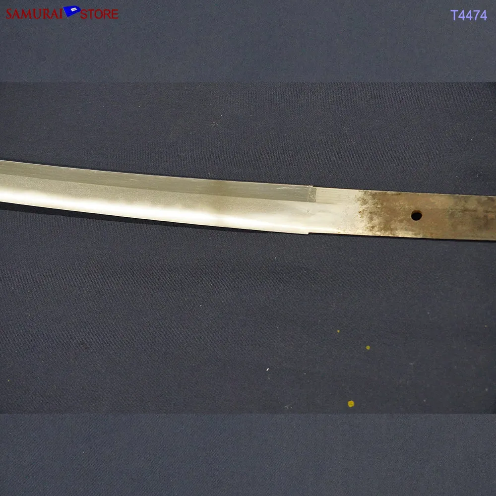 T4474 Pair of antique Katana & Wakizashi swords in Ornate Mountings w/ NBTHK certificates