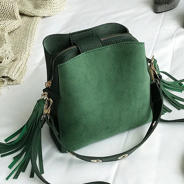 Tassel Shoulder Bag