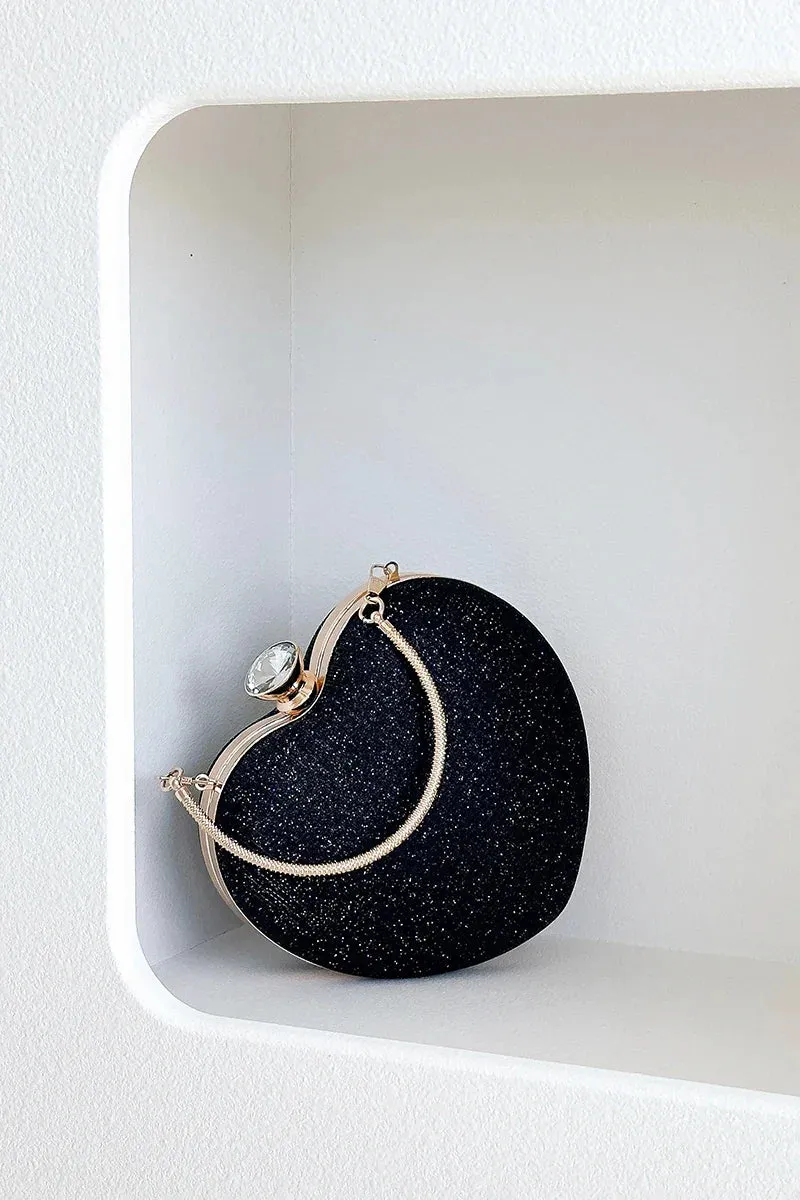The Sparkle Heart Clutch
