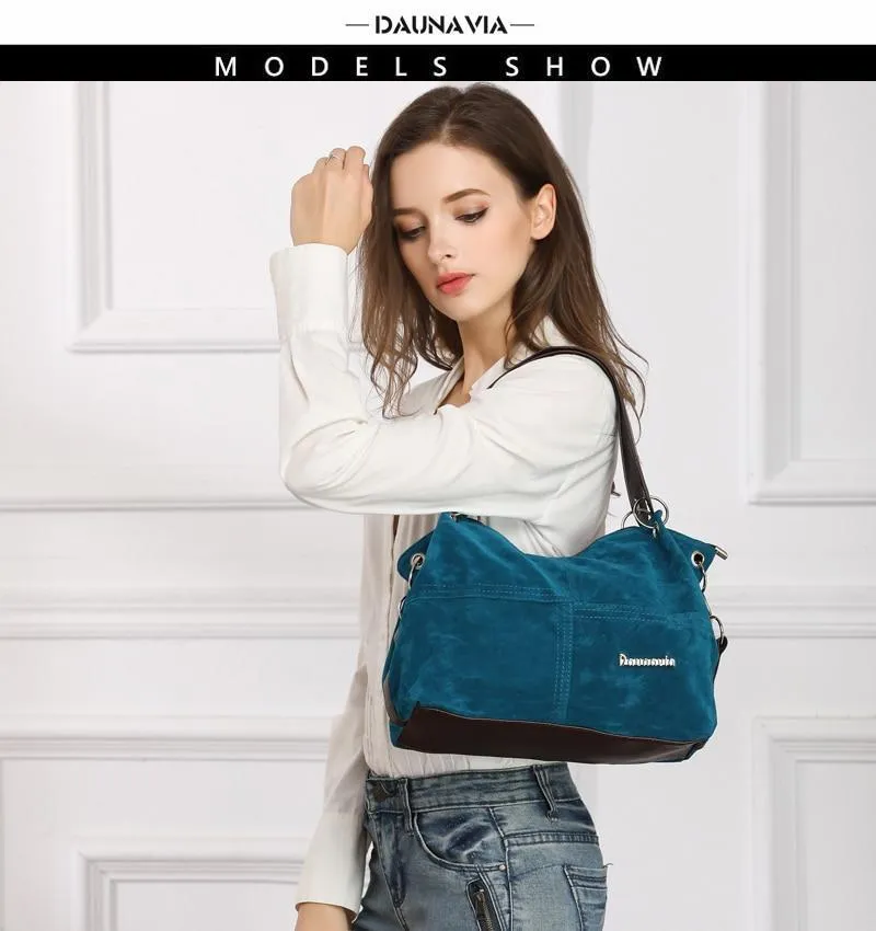 Tote bag soft Corduroy leather bag crossbody