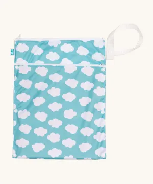 Tots Bots Wet & Dry Bag-Fluffy Clouds