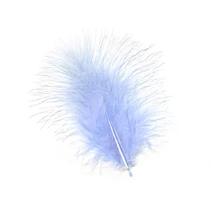 Turkey Marabou Dyed - Light Blue