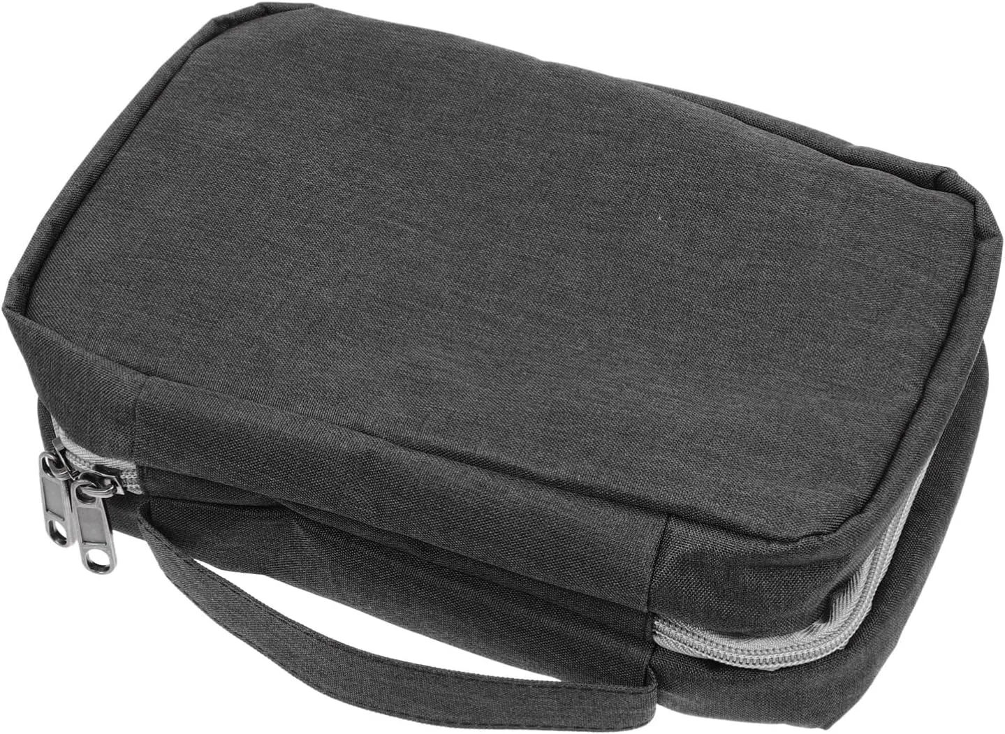 Vaguelly Travel Toiletries Bag for Men Women Lightweight Skincare Pouch for Business Trips Durable Wash Bag for Cosmetics Accessories Folding Design