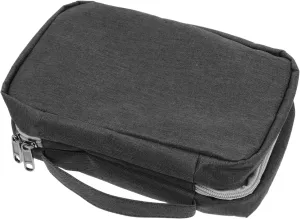 Vaguelly Travel Toiletries Bag for Men Women Lightweight Skincare Pouch for Business Trips Durable Wash Bag for Cosmetics Accessories Folding Design