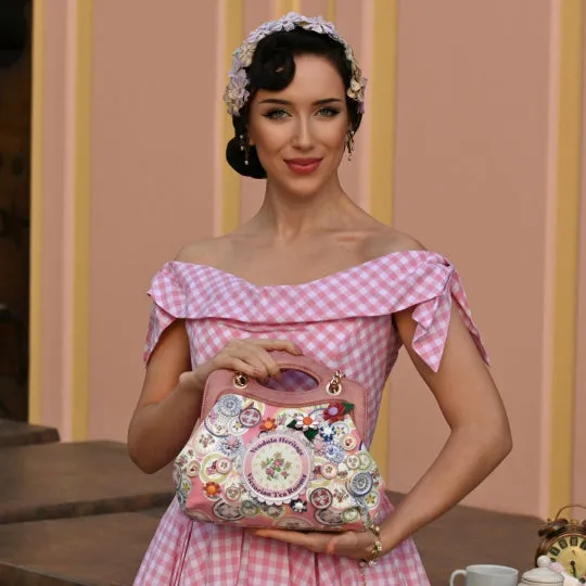 Vendula Heritage - Victorian Tea Rooms Ornate Handle Bubble Bag