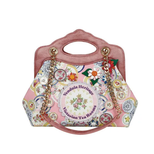 Vendula Heritage - Victorian Tea Rooms Ornate Handle Bubble Bag