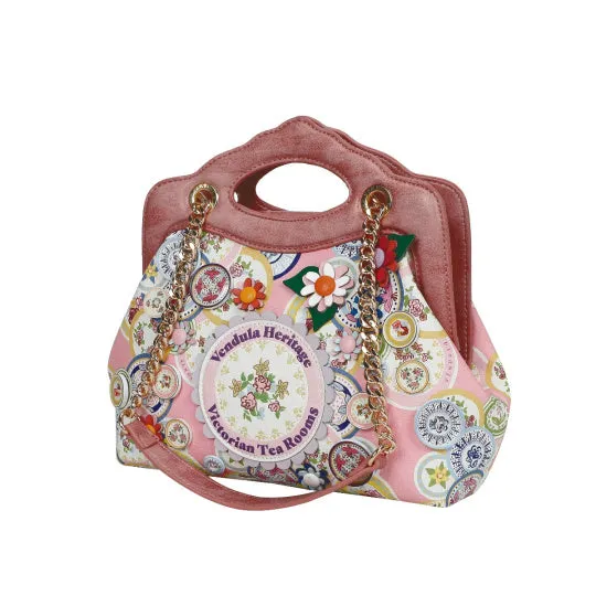 Vendula Heritage - Victorian Tea Rooms Ornate Handle Bubble Bag