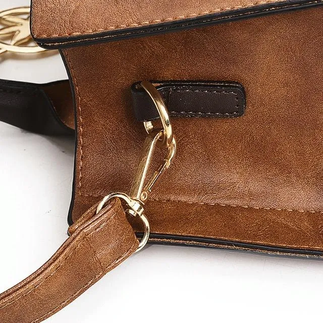 Versatile 3-in-1 Leather - Tote Women Bluetooth-enabled for Red Bag - Anti-slip Design