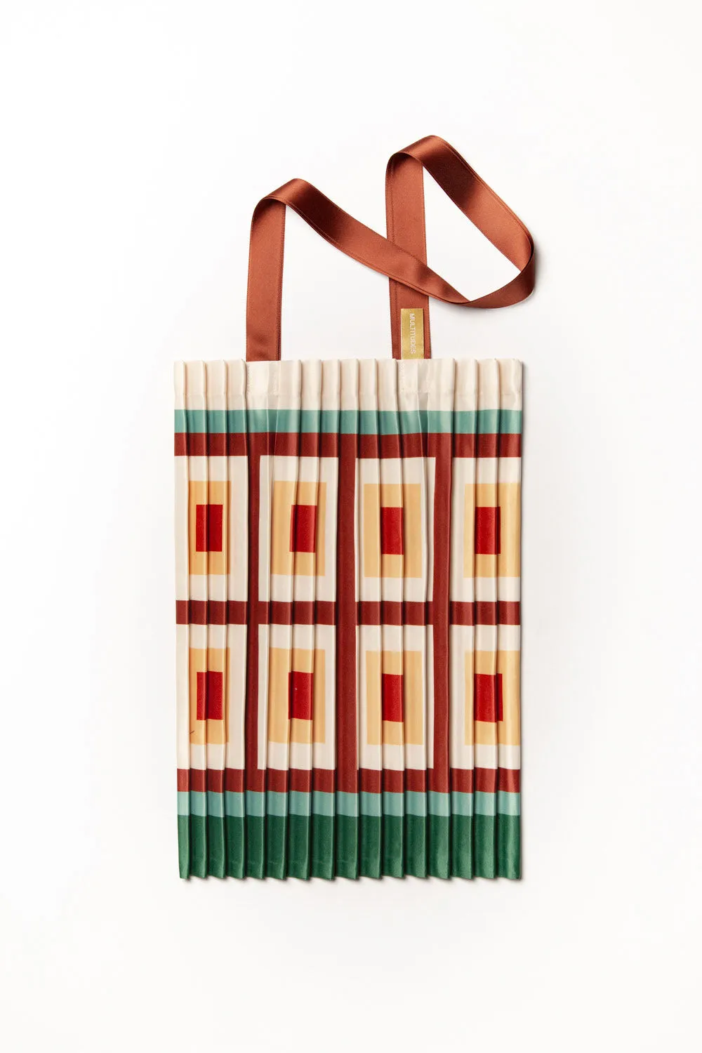 Vico Satin Pleated Bag