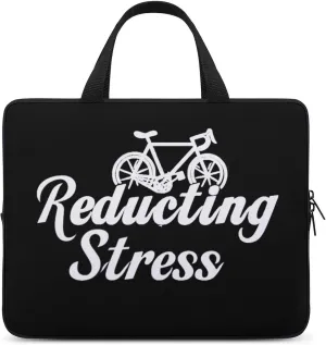 Weapon of Stress Reduction Biking Laptop Sleeve Portable Waterproof Computer Bag Pouch Handbag Protective Sleeve