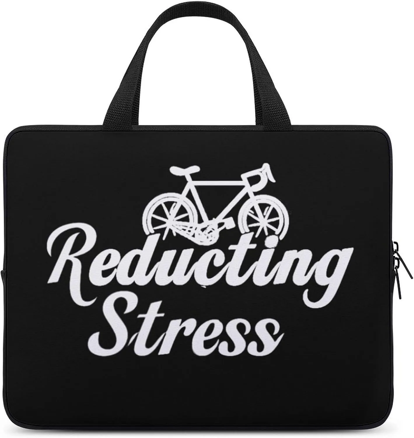 Weapon of Stress Reduction Biking Laptop Sleeve Portable Waterproof Computer Bag Pouch Handbag Protective Sleeve