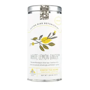 White Lemon Ginger Tea