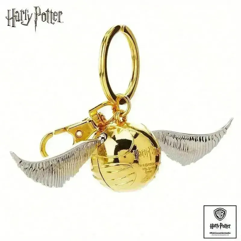 Winged Wonder Golden Snitch Keychain
