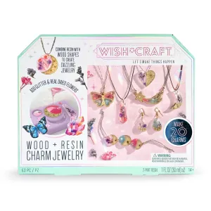 Wish Craft Wood   Resin Jewelry Kit