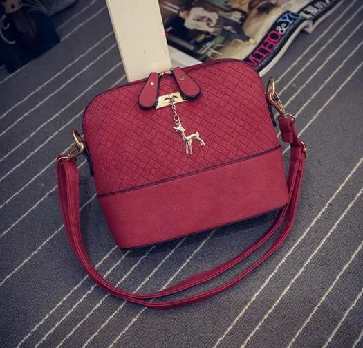 Women Messenger Bags Fashion Mini Bag With Deer Toy Shell Shape Bag Women Shoulder Bags