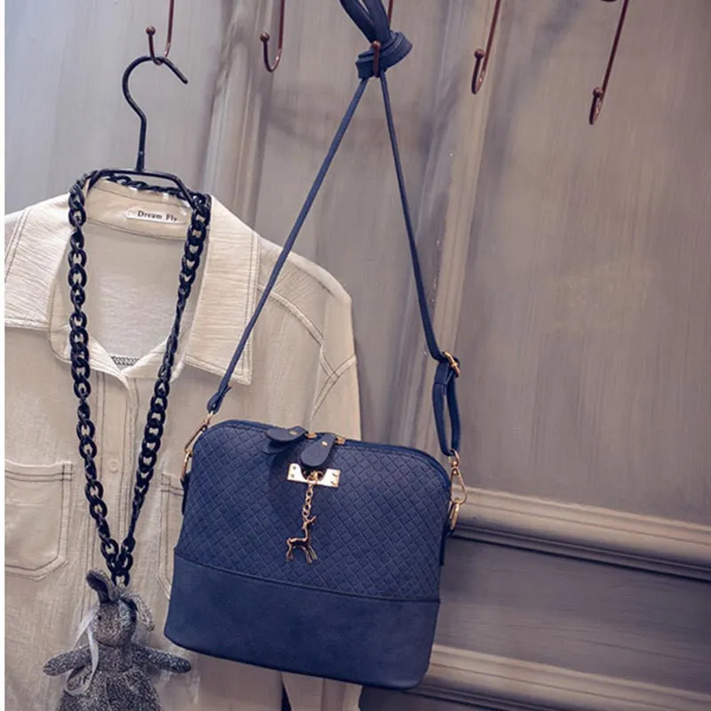 Women Messenger Bags Fashion Mini Bag With Deer Toy Shell Shape Bag Women Shoulder Bags
