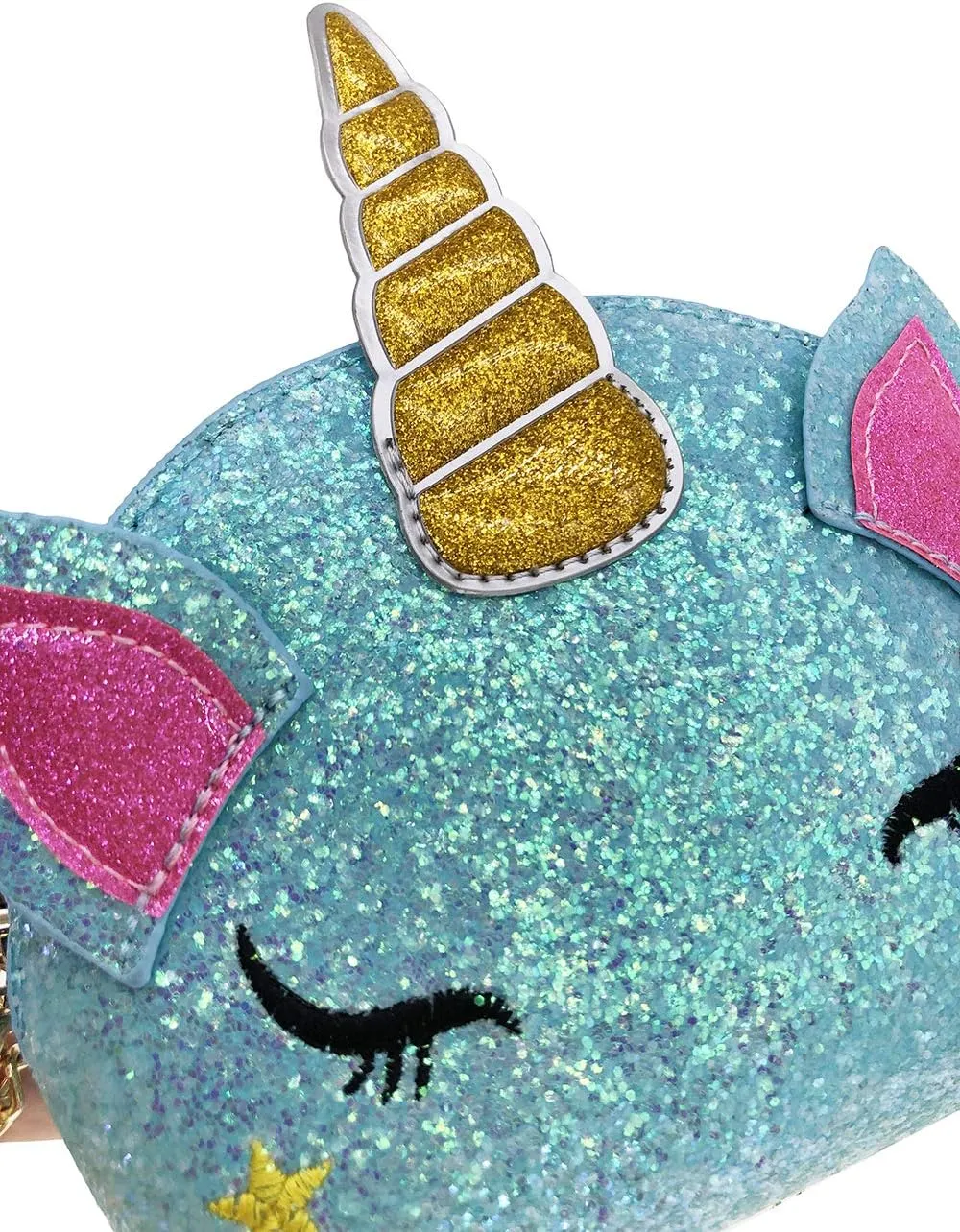 Women Unicorn Sequin Glitter Crossbody Shoulder Purse Handbag Satchel Shell Bag